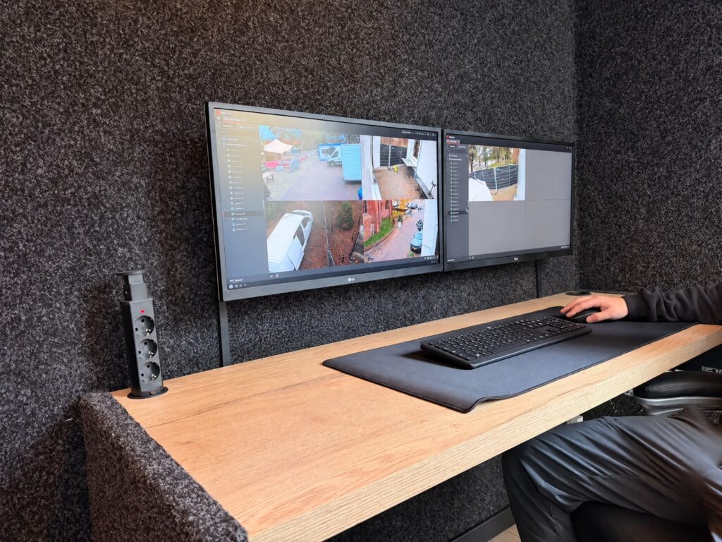 Mobiele CCTV Unit van Devriescameraobservatie